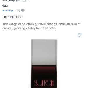 Surrat Artistique Blush Ponceau